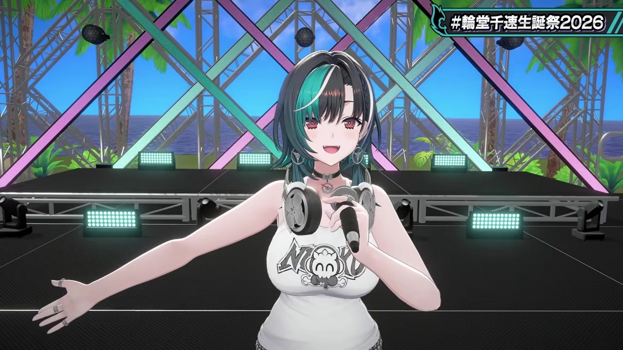 【ゲスト】輪堂千速生誕祭で『GO!!!』熱唱するつぼはち