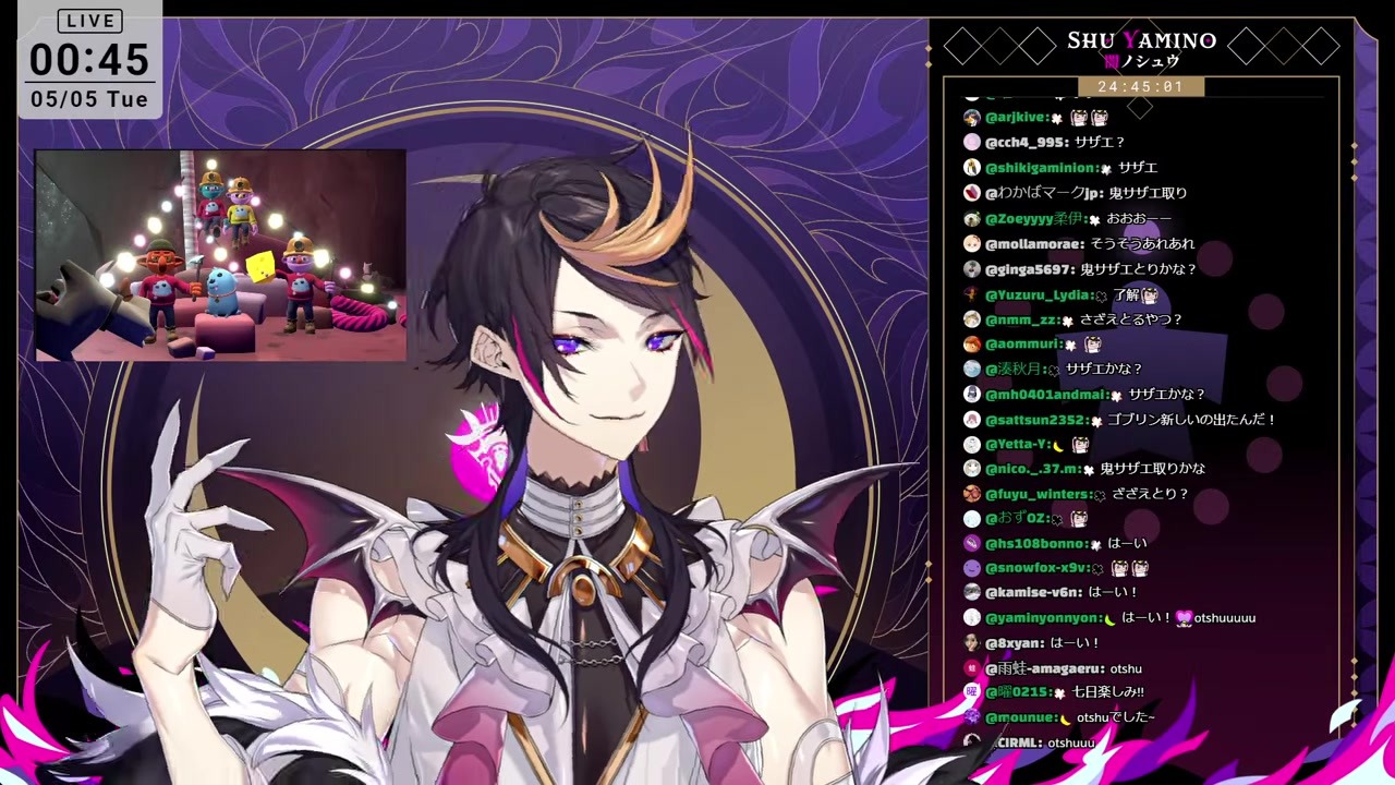 [Ending Chat] Shu Yamino self-deprecates that his English gets worse with more JP streams