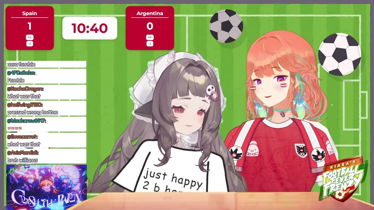 [World Cup Final] Kiara & Essie Lose It Over a Face Block on Messi's Shot