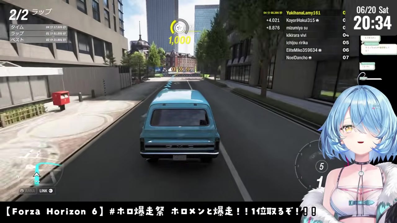 【FH6】テクニックでぶっちぎり1位の雪花ラミィ