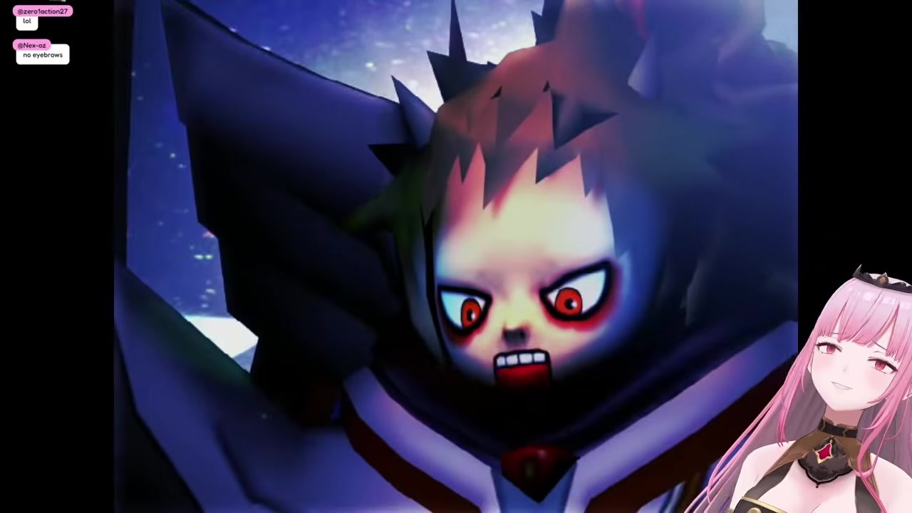 [Gitaroo Man] Mori Calliope Screams at the Awakening and Immediately Misses