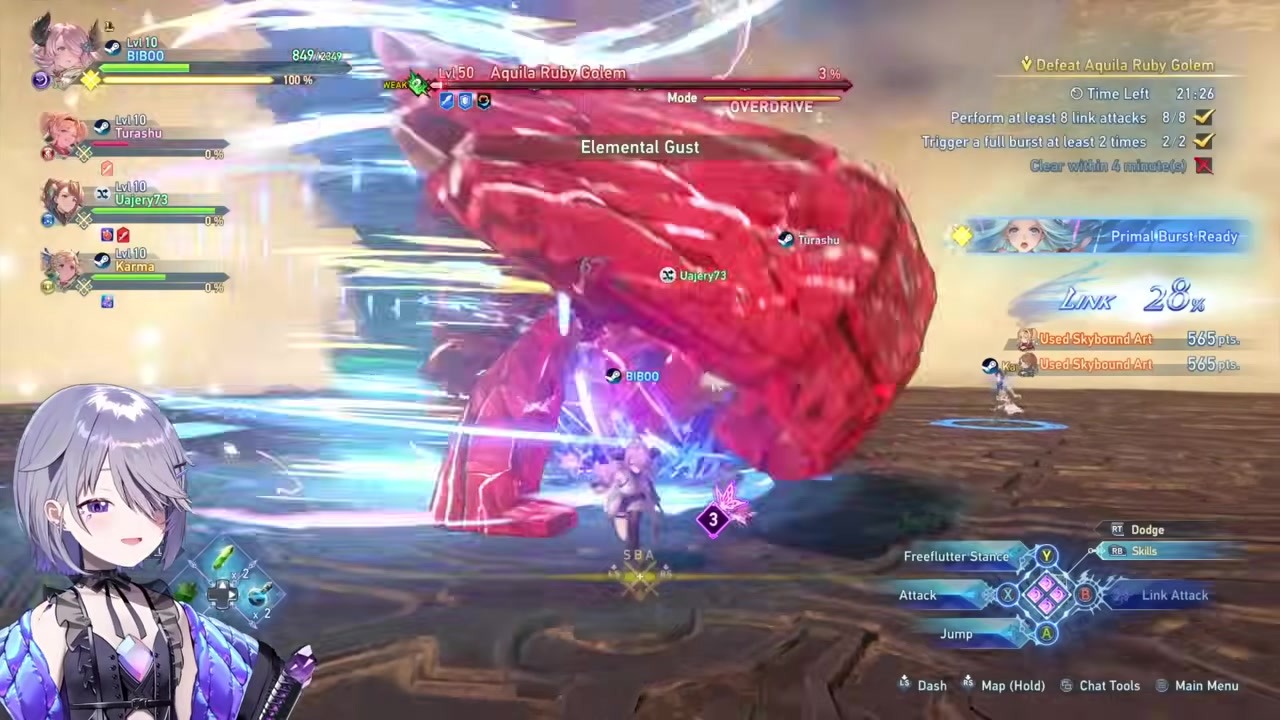 [Granblue] Bijou Lands an "Absolute Cinema" Last Hit but Gets A Rank
