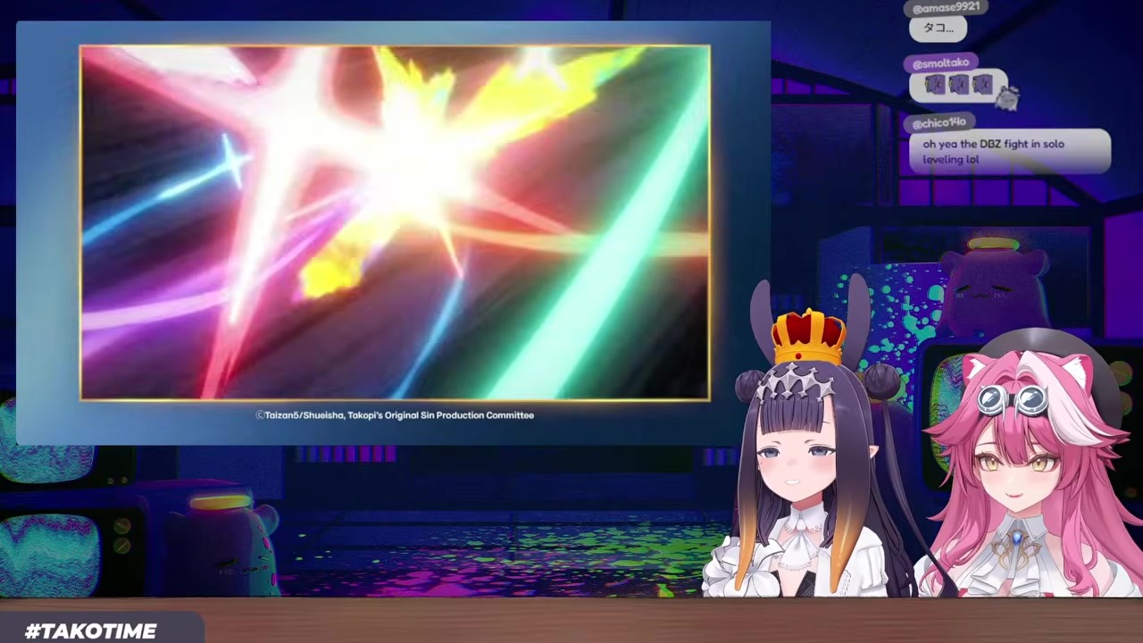 [Anime Awards] Ina'nis loses it shouting "ARISE" over Solo Leveling's win