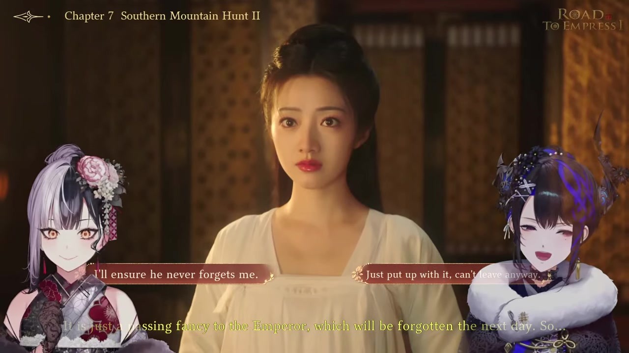 [Road to Empress] Shiori offers herself to the emperor and gets poisoned in a bad end