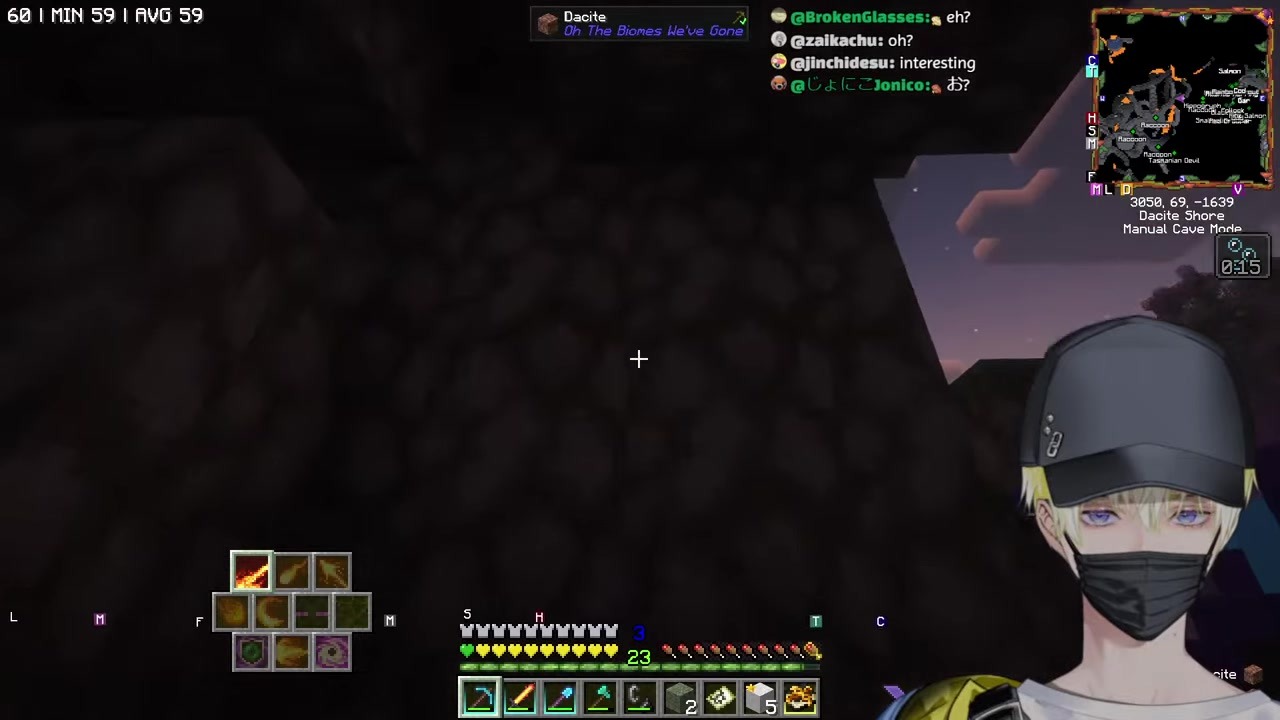 [Minecraft] Sonny screams 'It was real!' after a rare find