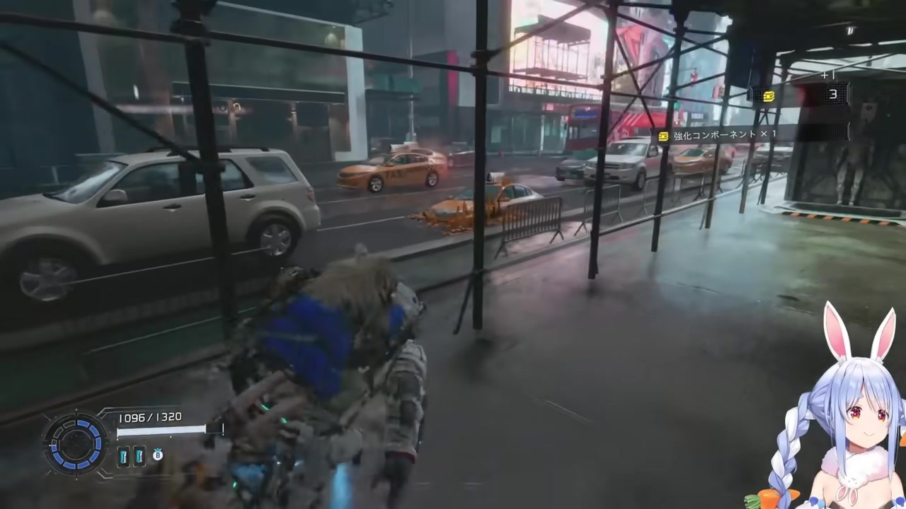 【プラグマタ】月面施設で『ニューヨーク』発見に歓喜する兎田ぺこら