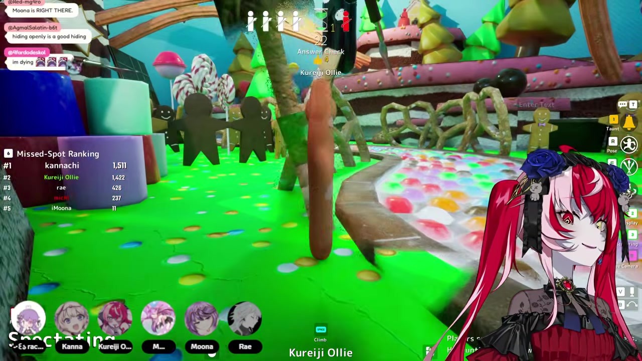 [MECCHA CHAMELEON] Ollie flops onto Kana and fools Rachie