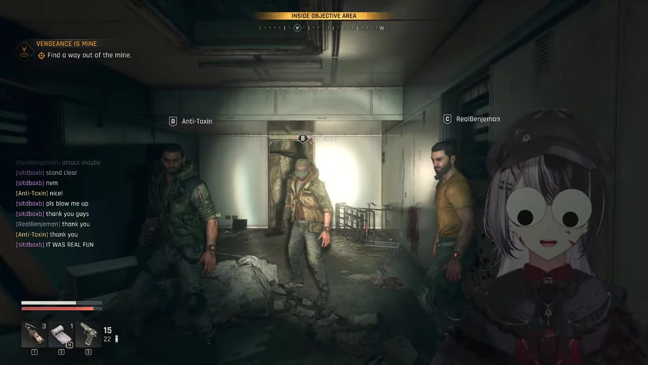 [Dying Light] Shiori panics as ending screen won't load and game refuses to quit