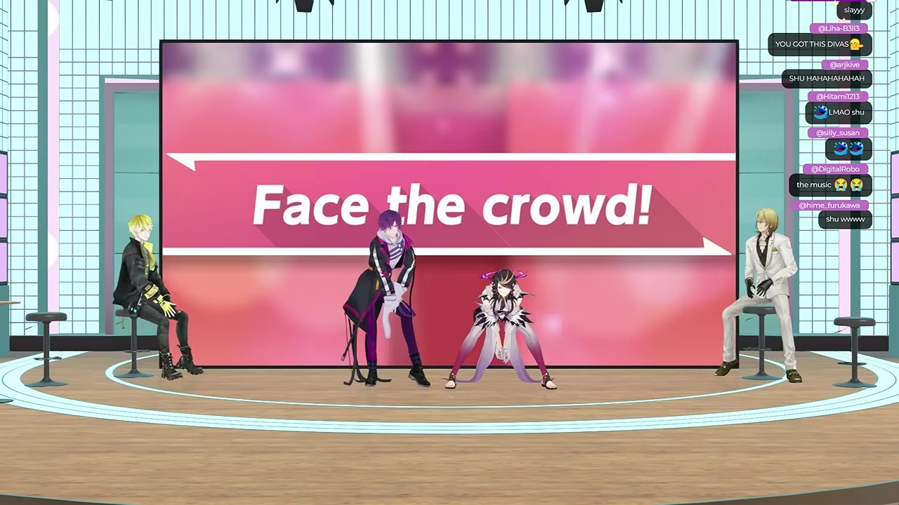 [Birthday 3D] Uki loses to Shu's perfect pose in a diva-off