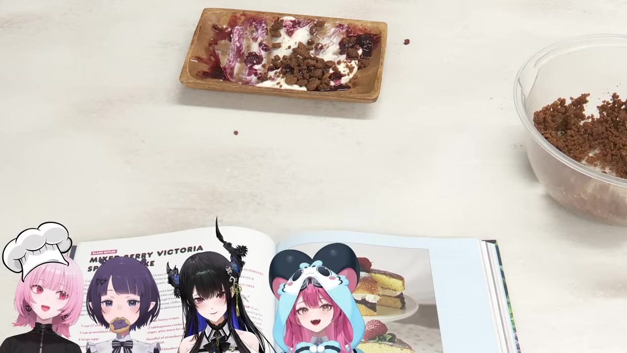 [MIC ACCIDENT] Mori's Mic Blasts Waterfall ASMR While Baking