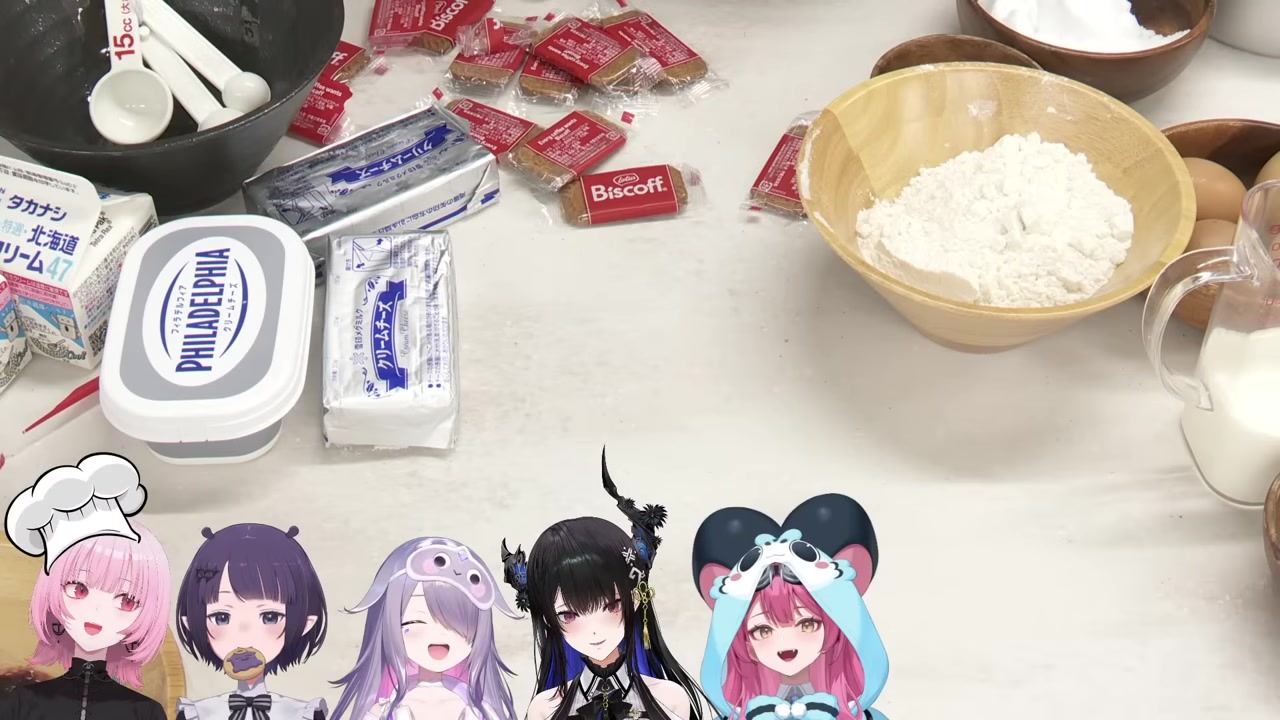 [Baking Collab] Biboo Smashes a Cookie Bag with Tiny Hands