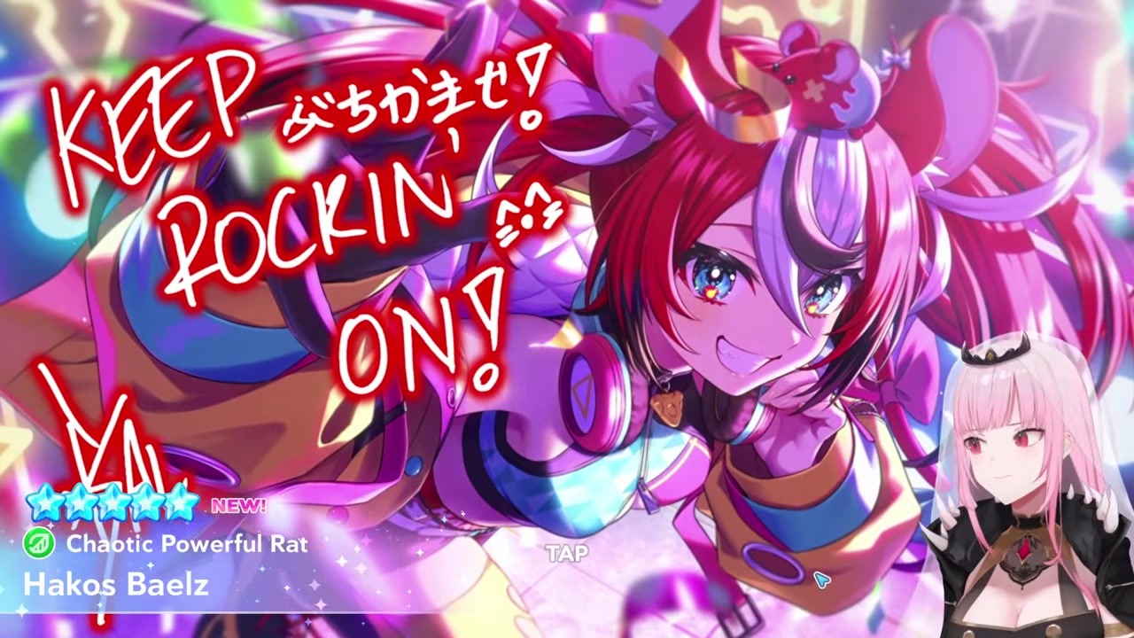 [Hololive Dreams] Calliope Pulls 5★ Bae and a Duplicate of Herself