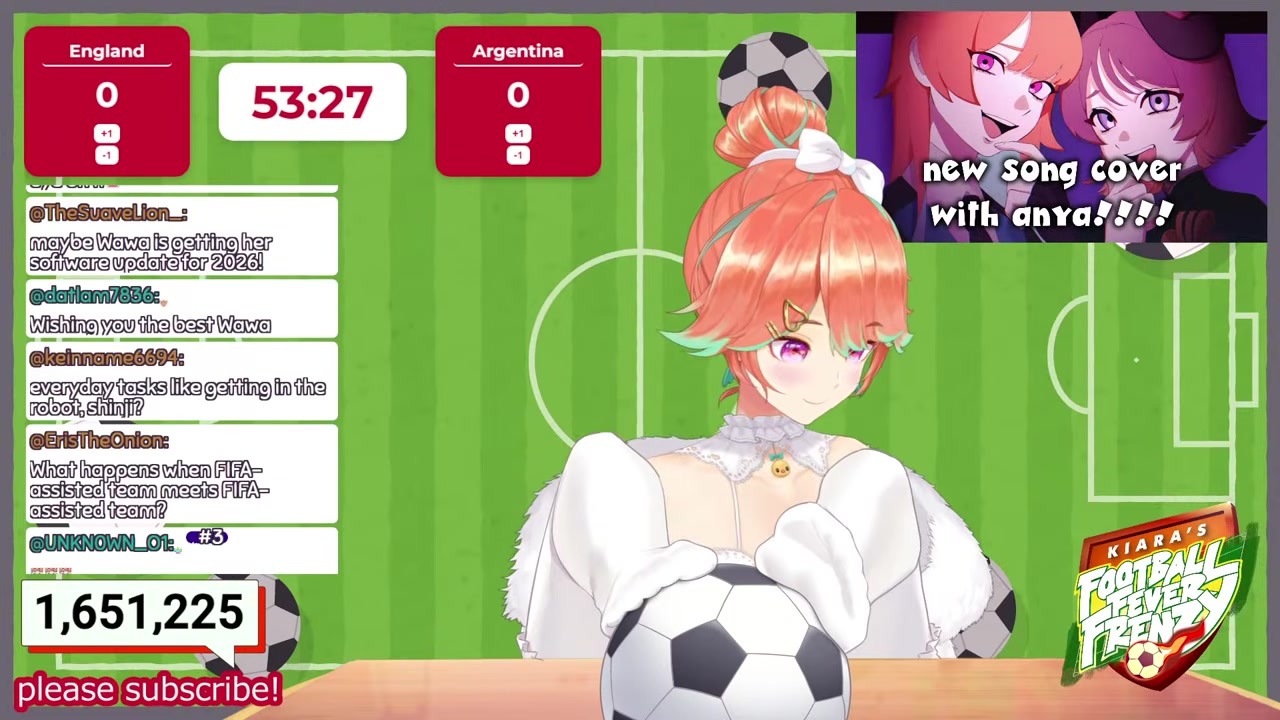 [World Cup Watchalong] Kiara Screams at England's Opening Goal