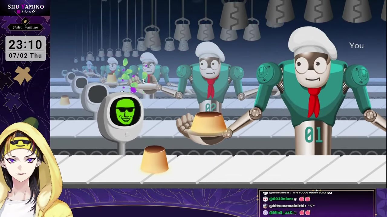 [Rhythm Heaven] Shu desperately keeps rhythm with mystery Japanese