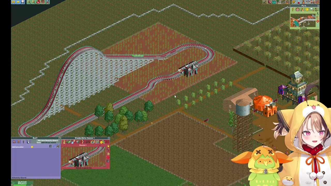 [RCT2] Gigi Murin Builds a Broken Coaster and Logs Off Immediately