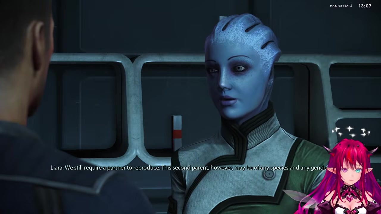 【MassEffect】全種族と繁殖するアサリに赤面IRyS