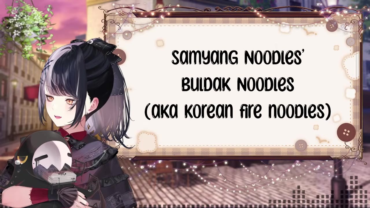 [Korean Snacks] Shiori Novella Warned the Spicy Buldak Will Destroy Her
