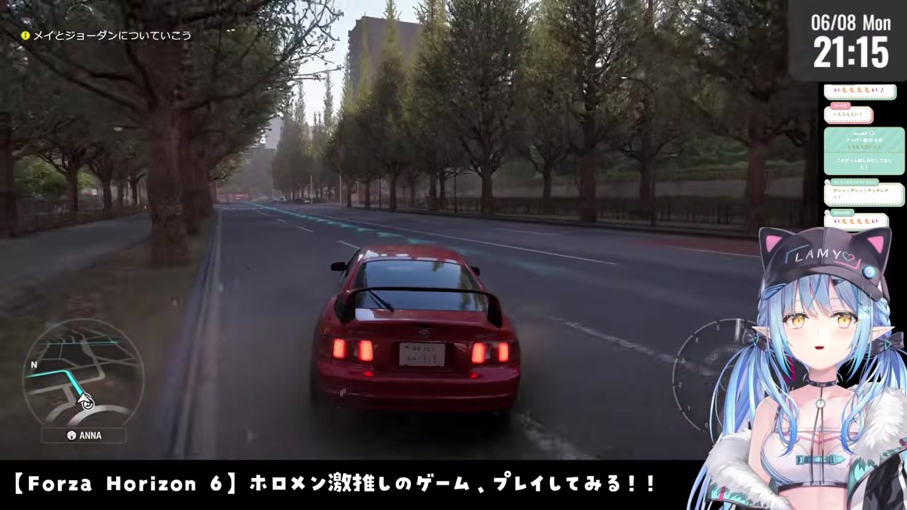 【FH6】ブレーキ知らず無免許で東京大暴れ雪花ラミィ