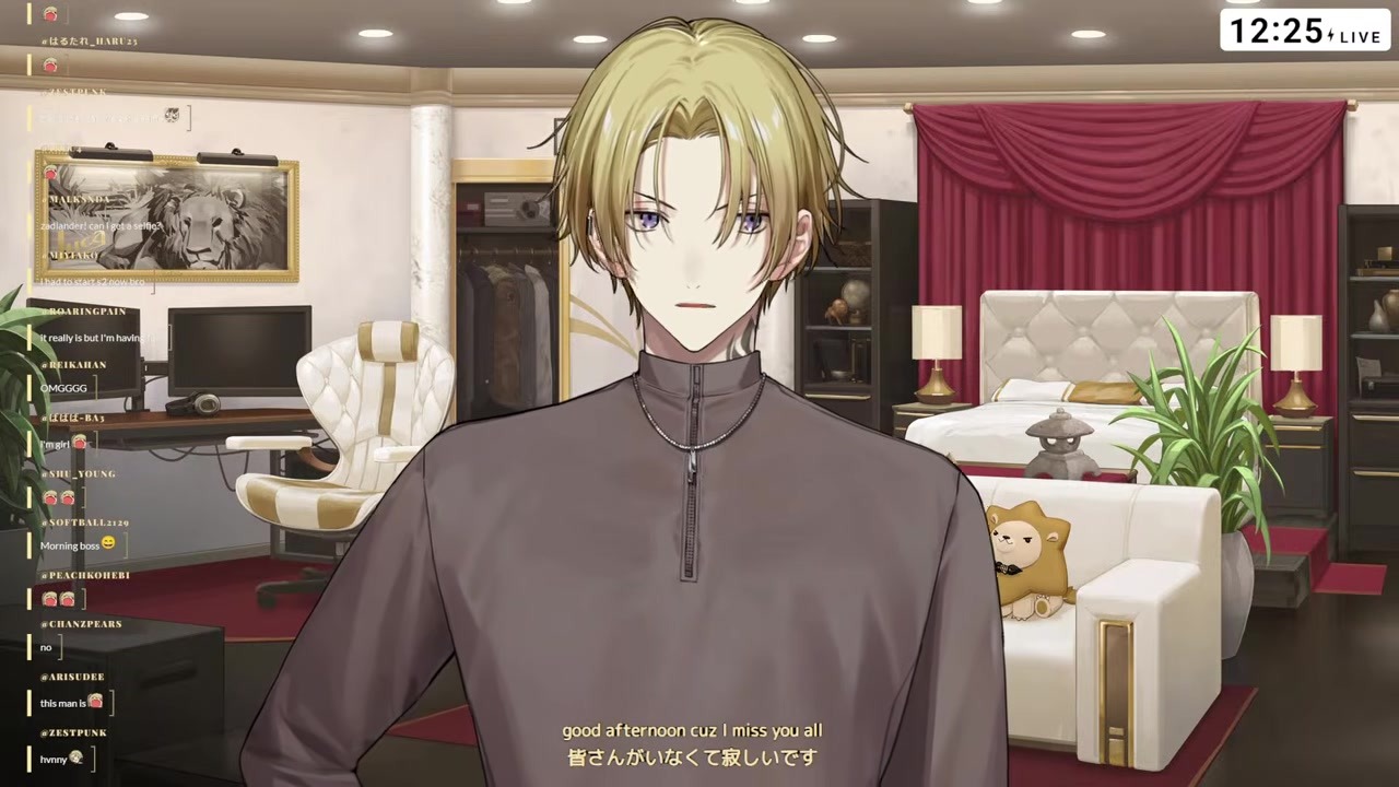[MORNING STREAM] Luca Repeats 'Ohayou Koso!' and Raves About Dried Sausage