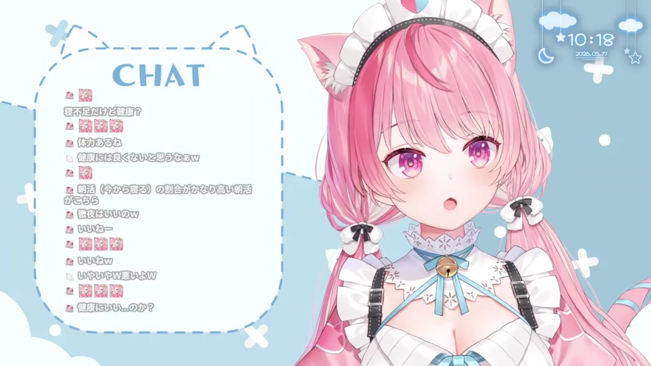 【朝活】寝坊の罰にASMRと言い出して秒で撤回する結城さくな