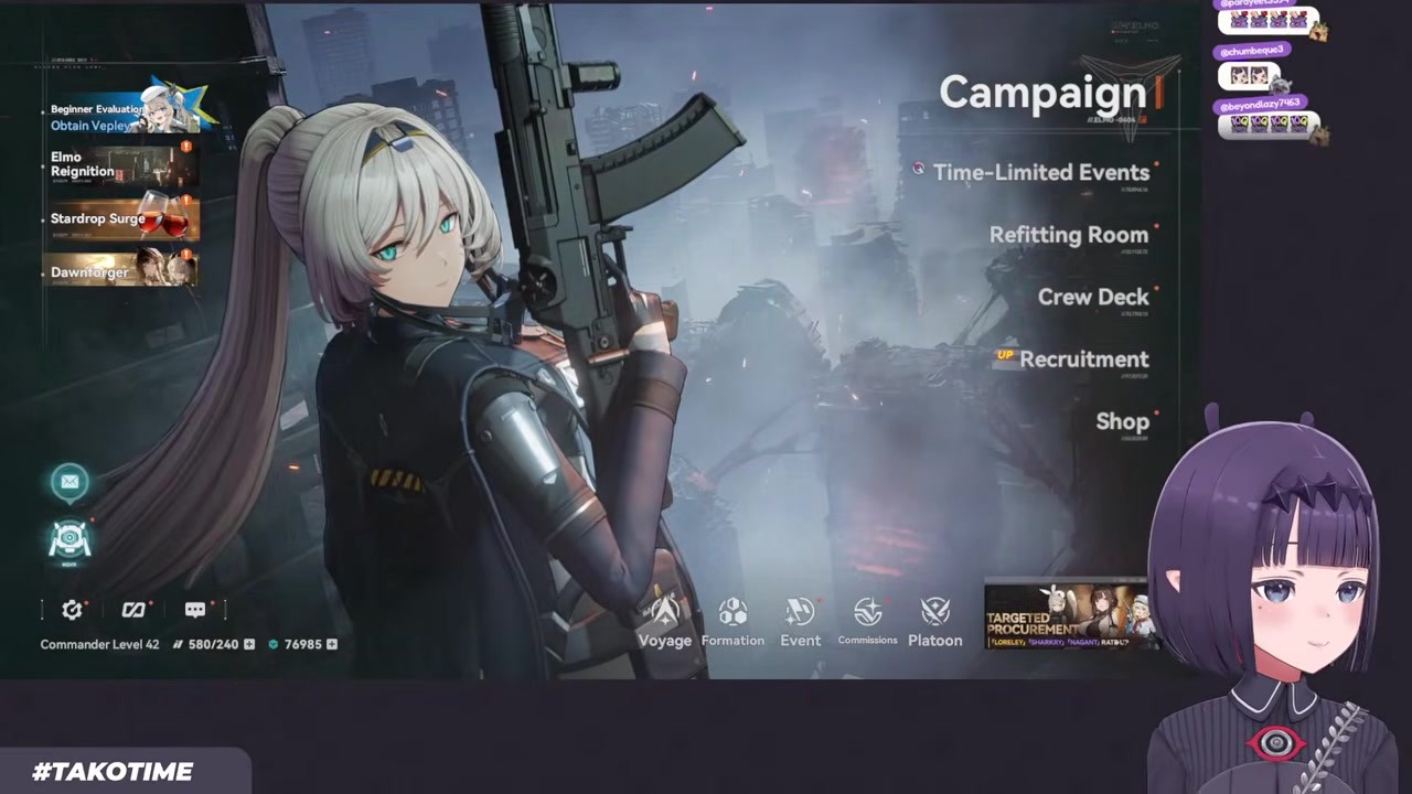 [GFL2] Ina fondly revisits the 1.5 anniversary like flipping through an old yearbook