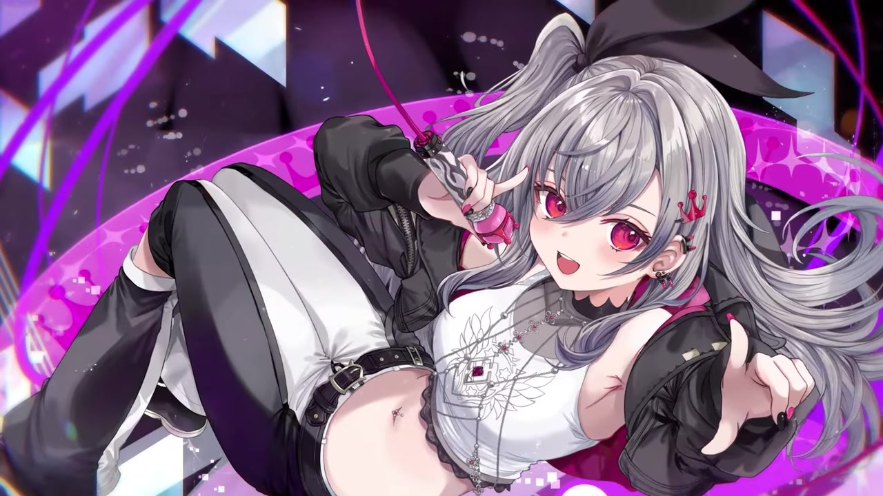【リオナとランチ】カスカス寝起きボイスで配信始める響咲リオナ