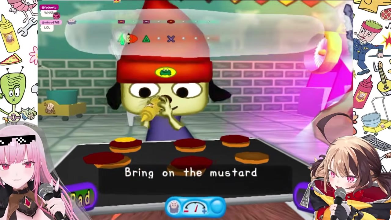 [PaRappa 2] Gigi Mouth-Measures Calli's Finger, Buys Ring with Her Card