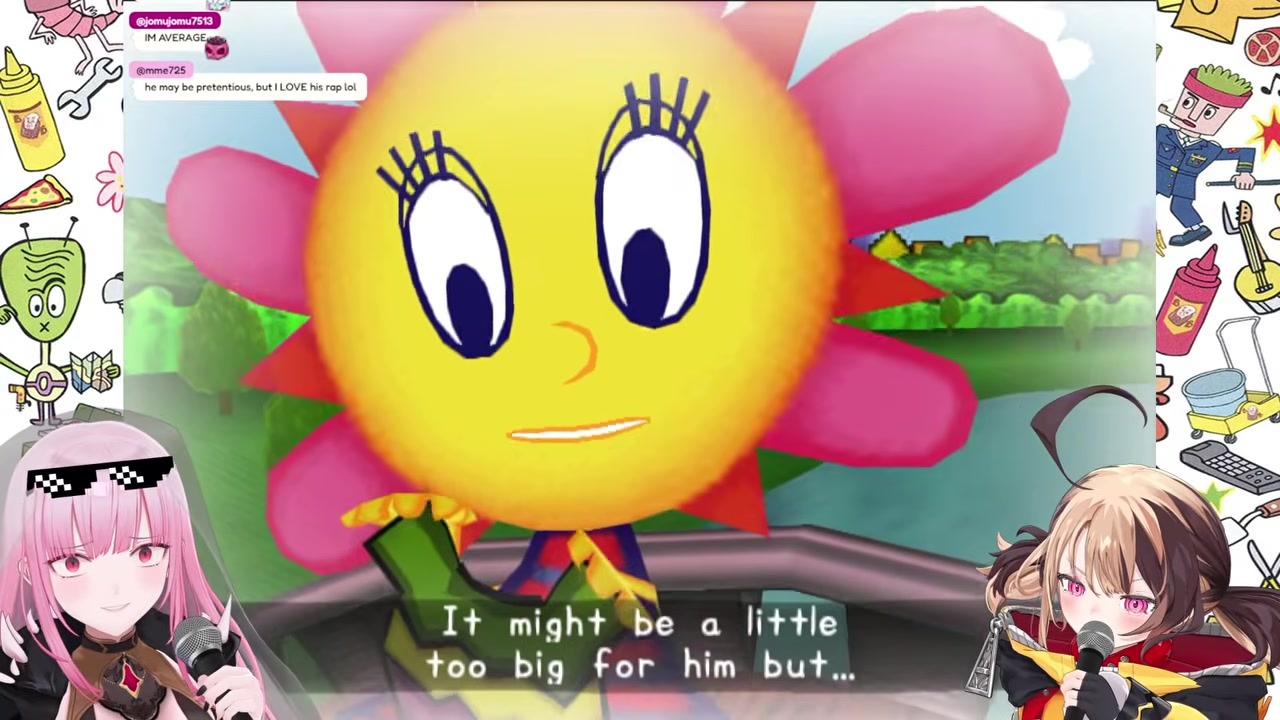 [PaRappa 2] Calli Asks Viewers If They Grew a Fetish From the Giant Scene