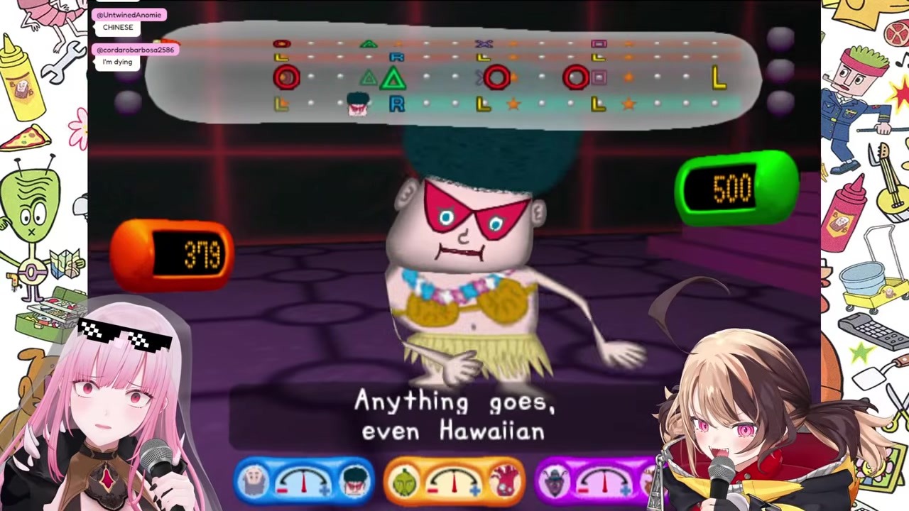 [PaRappa 2] Calli Spams 'Chinese' and Breaks Chat