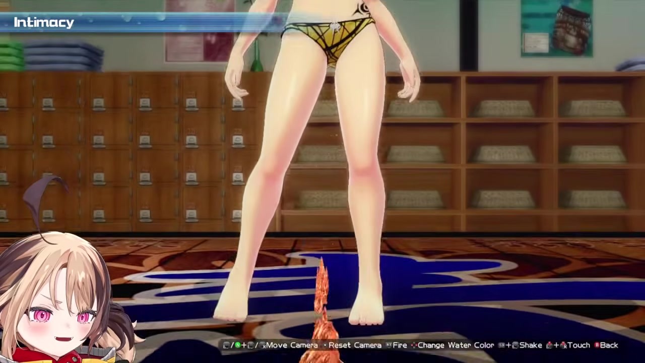 [SENRAN KAGURA] Gigi groping her way to a kiss