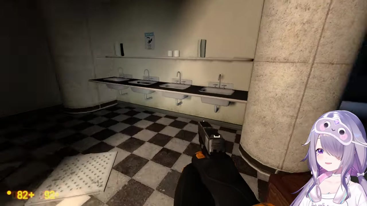 [Black Mesa] Bijou Laughing at Urinal Corpse