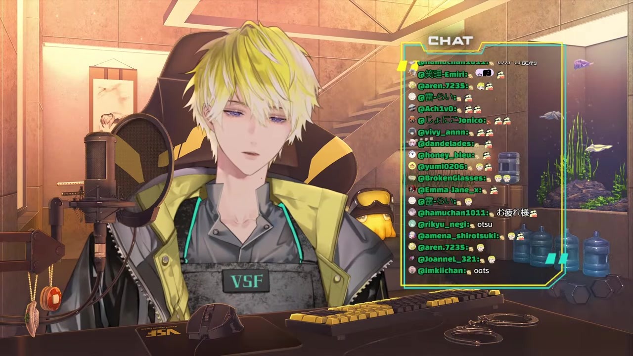 [Stream End] Sani Ends Stream Craving Stone-Roasted Potato and Muttering 'Iyaki mo'