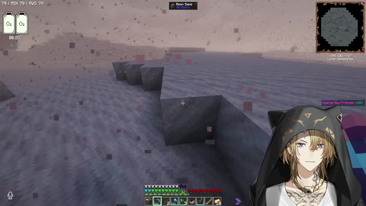 [Minecraft] Luca Gets Blasted to the Moon and Can't Go Back