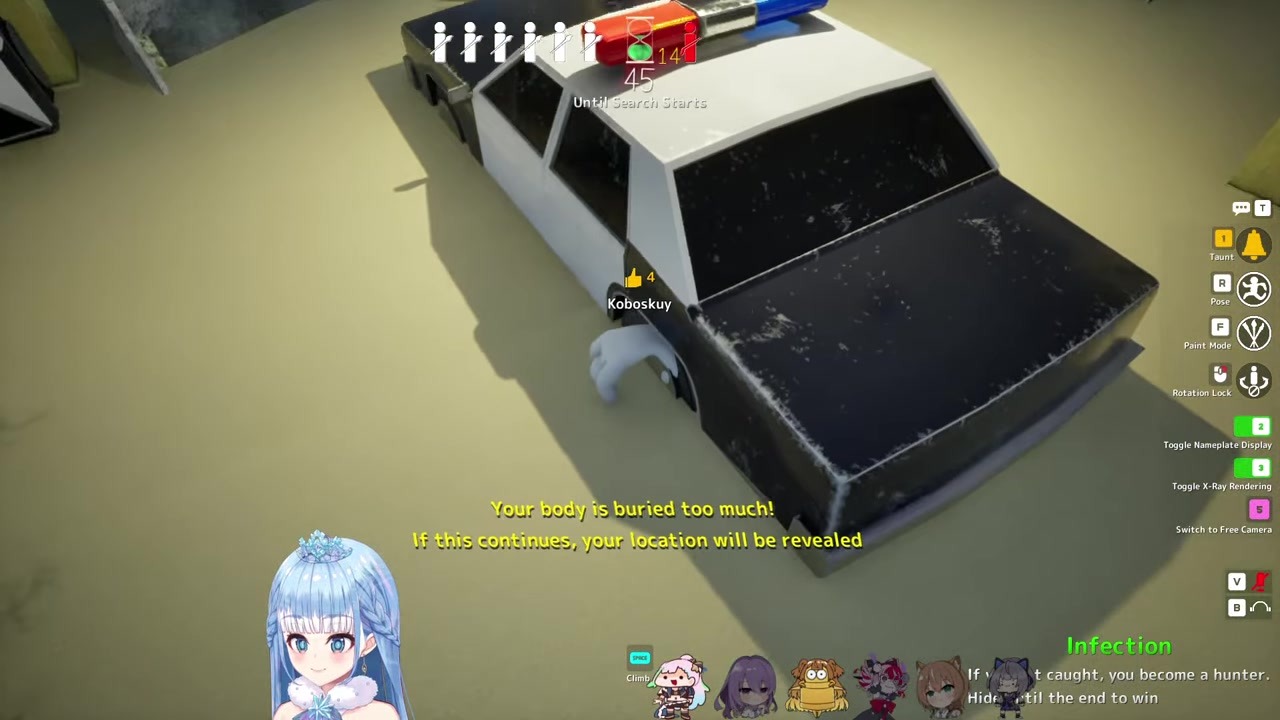 [MECCHA CHAMELEON] Kobo turns into a black gecko after a camouflage fail