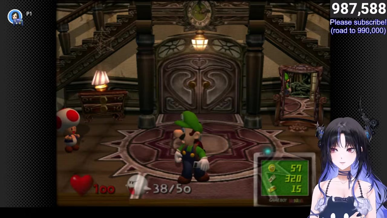 [Luigi's Mansion] Nerissa Roasts Mouth-Breathing Luigi