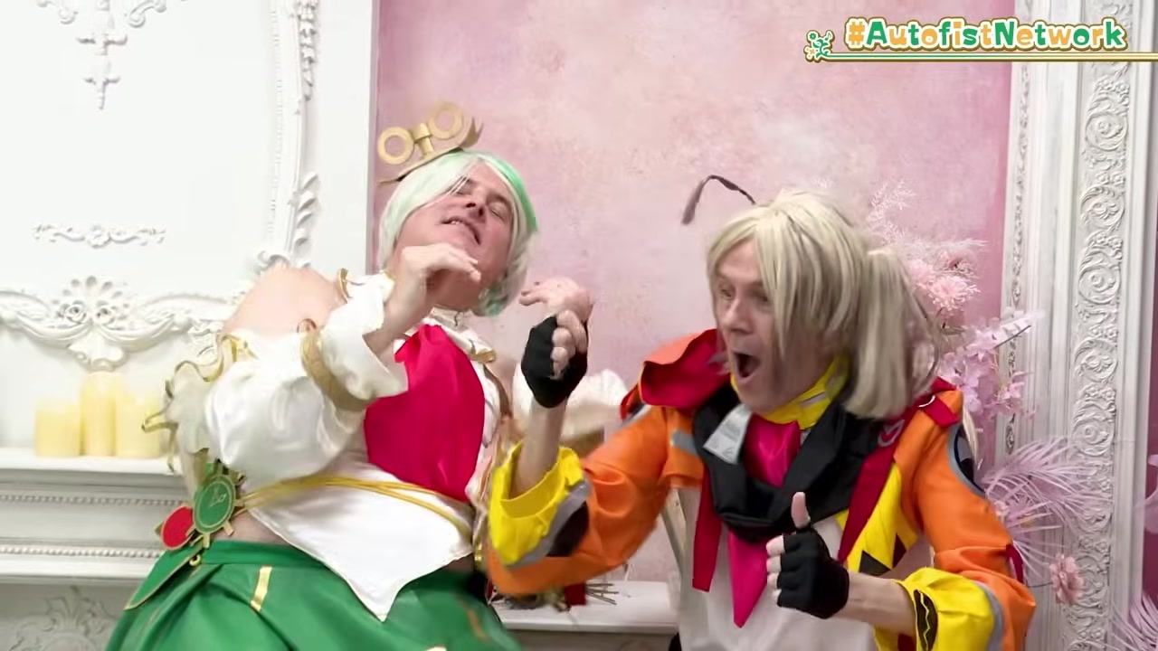 [Live-Action] Old-Timer CCGG Acts Out Tea Party, 50 Push-ups & Bed Scene