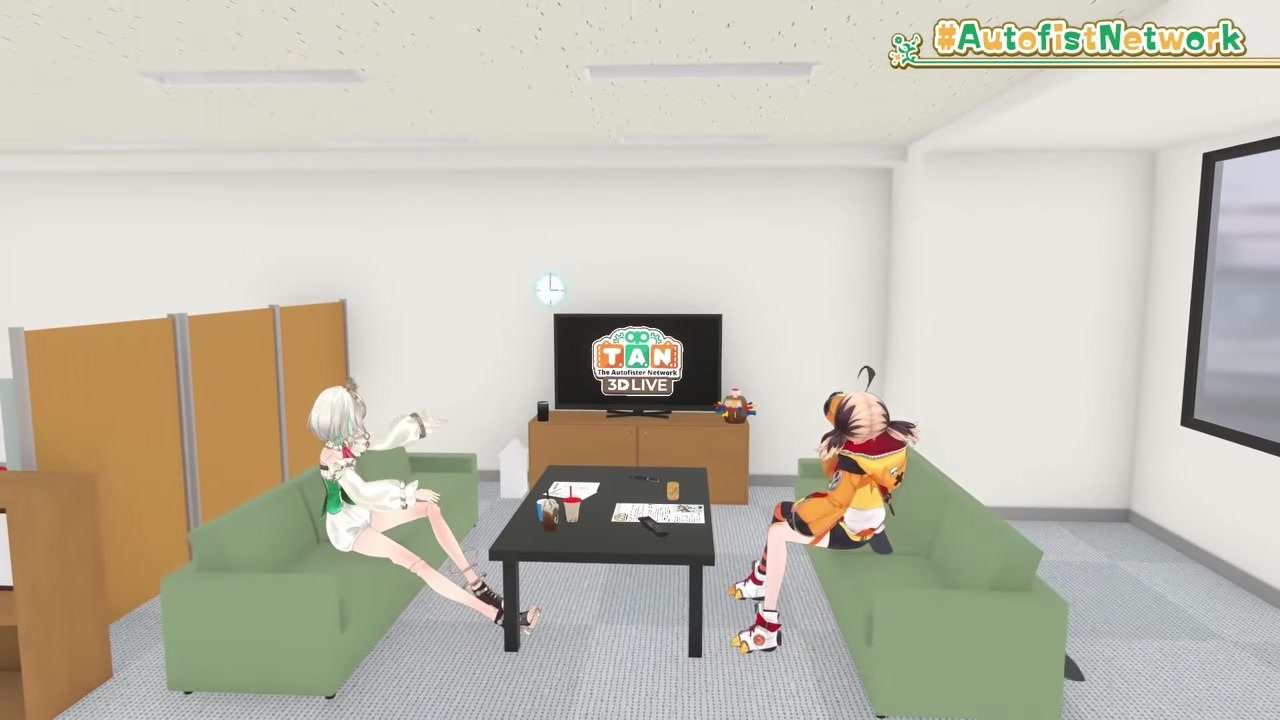 [CCGG] Gigi gets run over by Truck-kun during a full Lucky Star OP dance recreation