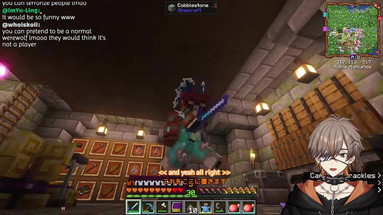 [NijiEN2] Zali Raids as Stream Ends, Double Raid Proposed
