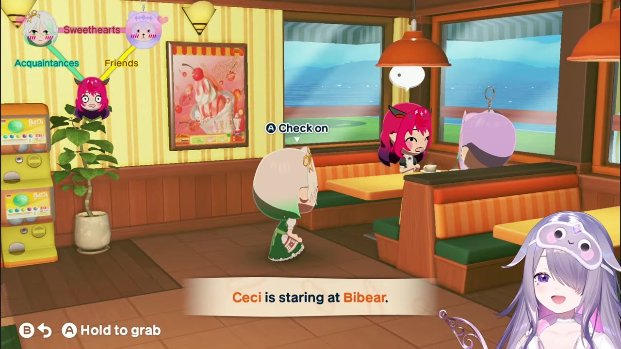 [Tomodachi Life] Bijou Forces Her Lookalike to Instantly Fall for Mococo