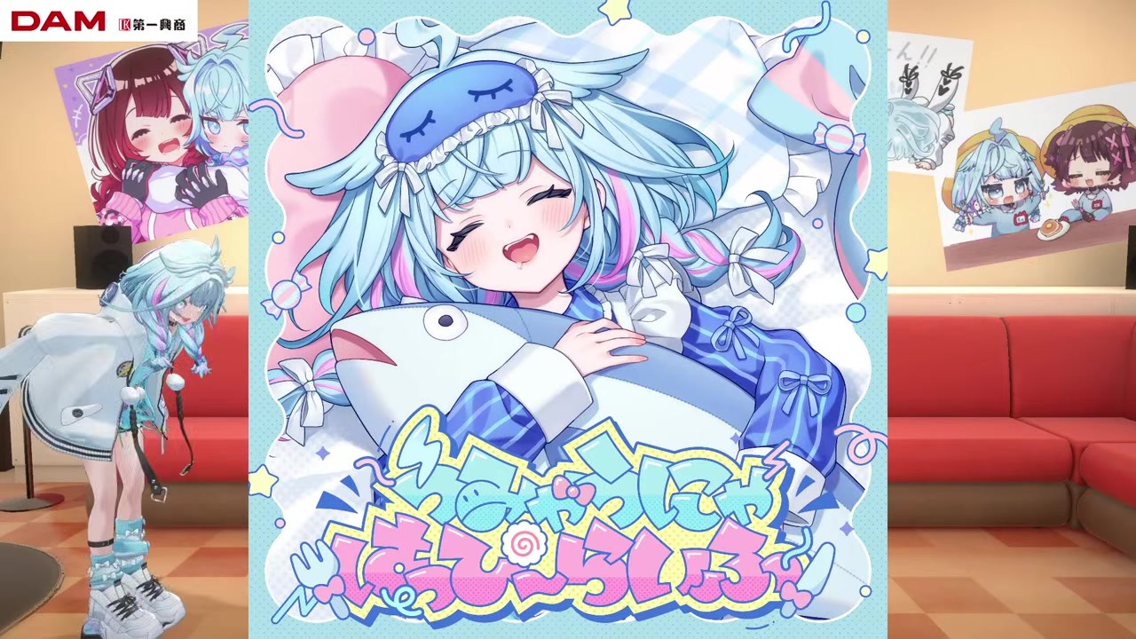 【お子様バッテリー】髪が取れてハゲーボーになるロボ子ライト