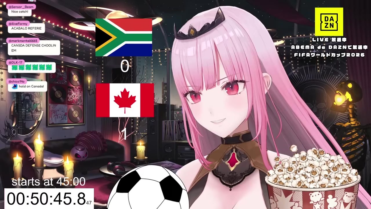 [World Cup Watchalong] Calliope Goes Wild Over Canada's 1-0 Win