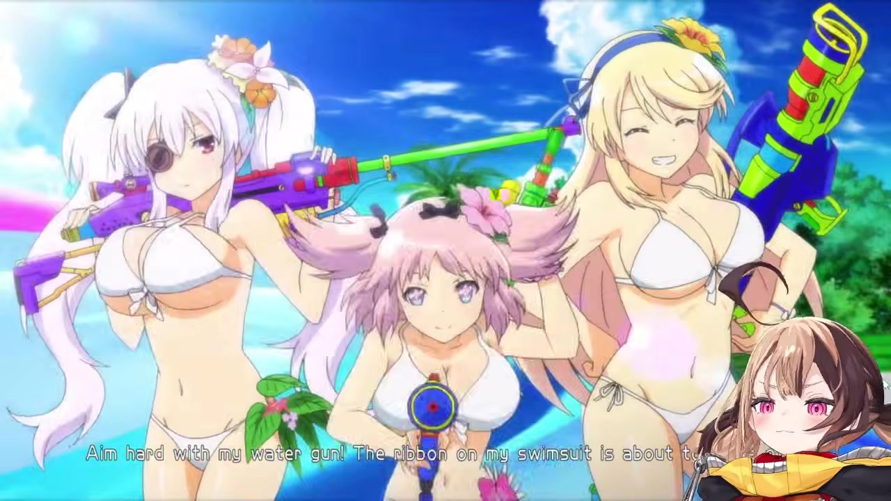 [Senran Kagura] Gigi gets hyped by the OP right after asking for more stimulation