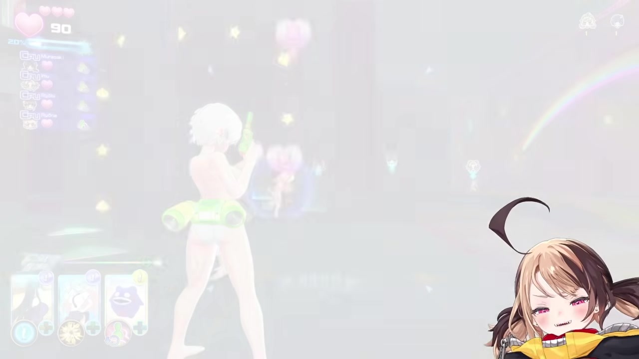 [PBS] Gigi Murin triggers triple outfit breaks turning enemies into bikinis