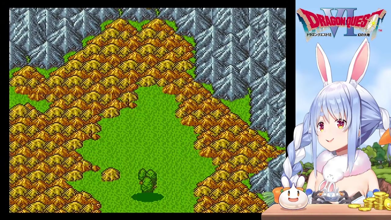 【DQ6】空から現れた城がいきなりボス戦だった兎田ぺこら