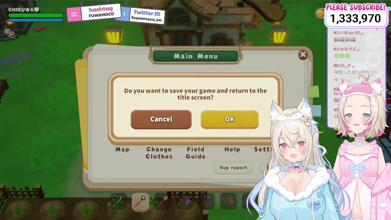 [HOLOVILLAGE] FUWAMOCO bring all Advent together and instantly sleep to force-end the day