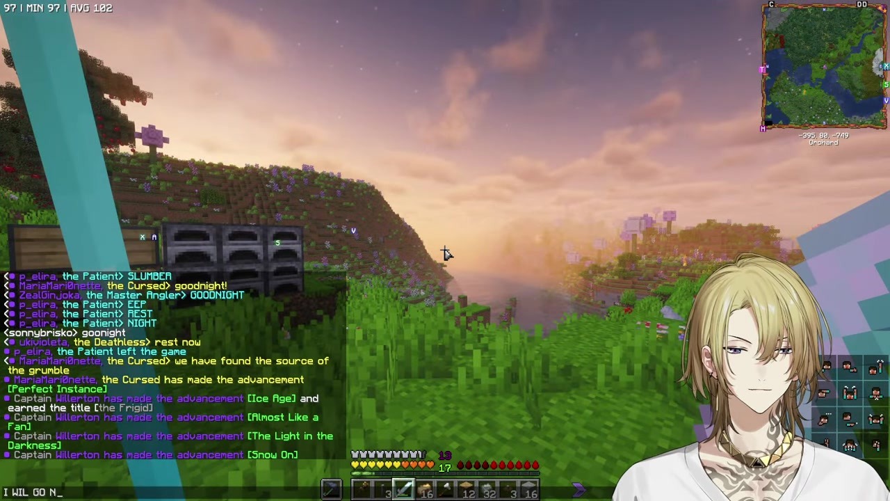 [Minecraft] Luca Wants to Play Minecraft Off-Stream After 9 Hours