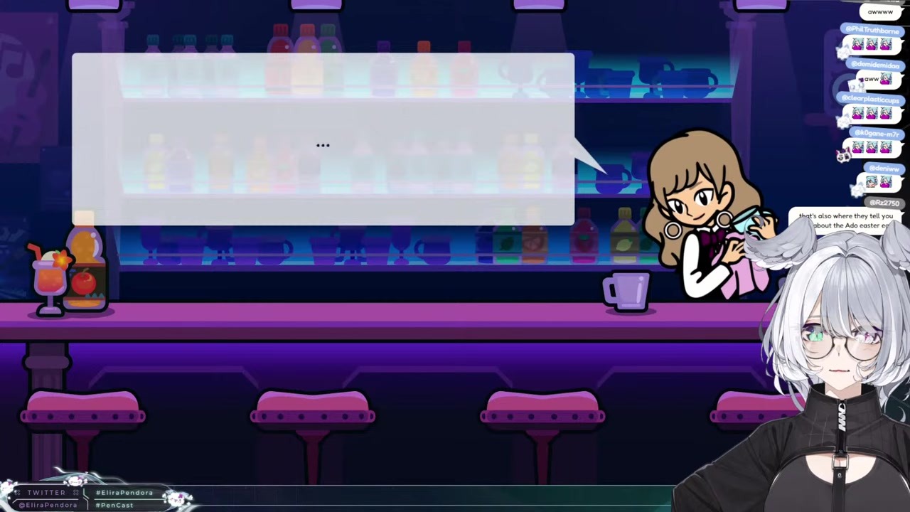 [Rhythm Heaven] Elira Sobbing Over the Cafe Dog's Fate in Bonus Content