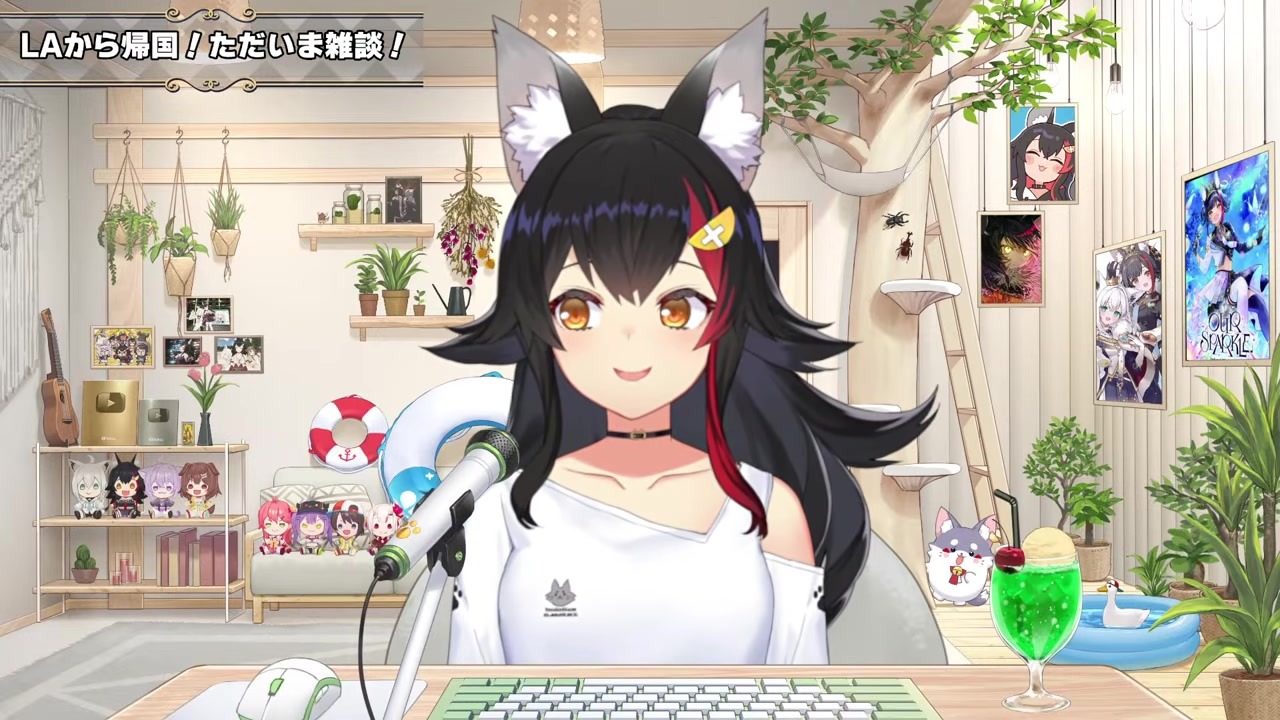 【LA】カートを片付けたら店員に「偉い」と褒められる大神ミオ