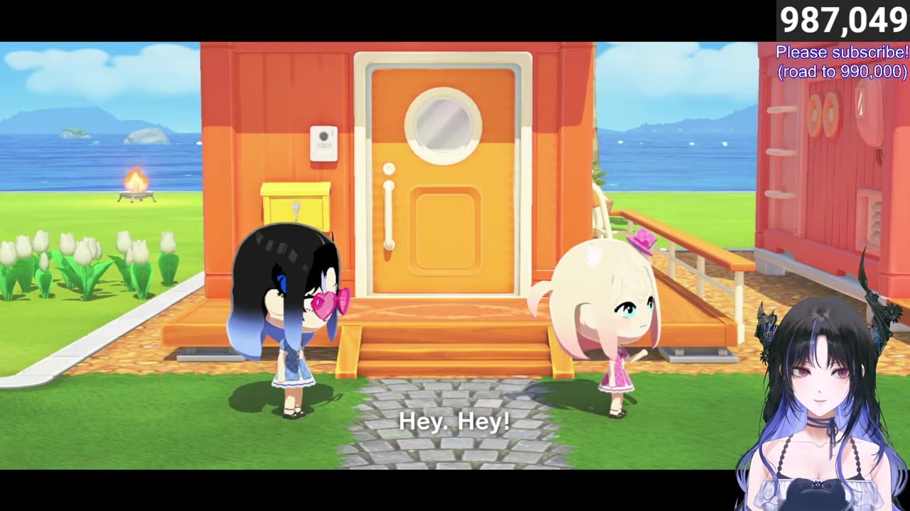 [Tomodachi Life] Advent fully assembled and FUWAMOCO syncing up with "BAU BAU"