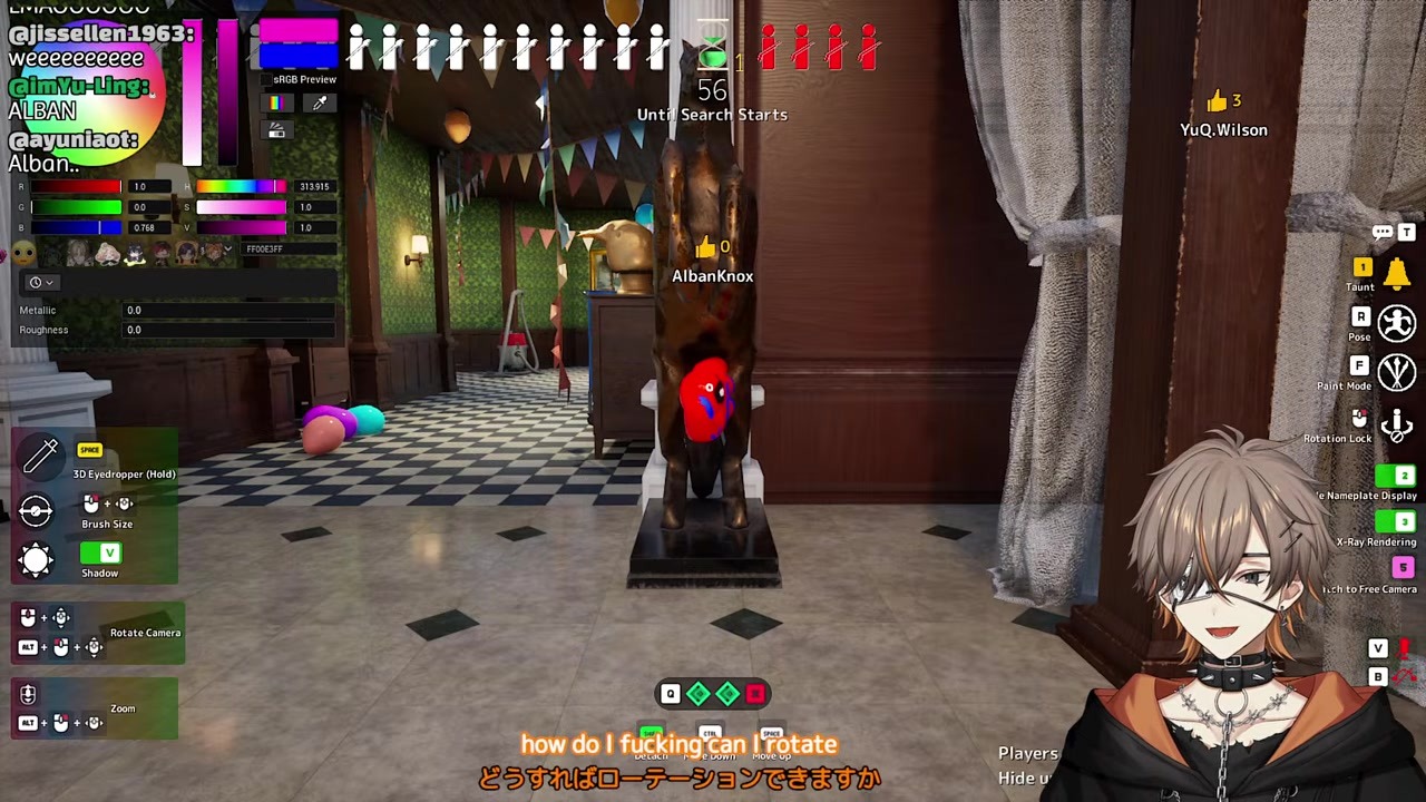 [MCC] Alban Gets Instantly Caught Hiding as a Pink Object